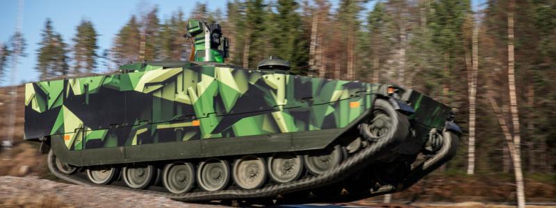 Linus Sundahl-Djerf/SvD/TT: Slovakien köper 152 stridsfordon av modellen CV90. Arkivbild.