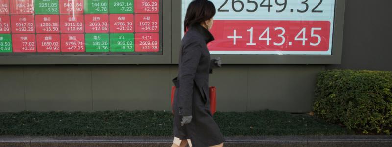 Hiro Komae/AP/TT: Tokyobörsen stängde uppåt efter Kinas besked om ytterligare covid-lättnader.