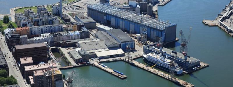 Helsingfors varv har byggt ett stort antal isbrytare genom åren. Foto: Henri Kärkkäinen, Helsingfors Varv