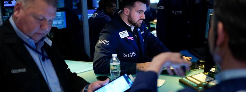 Seth Wenig/AP/TT: Inflationssiffran låg i linje med marknadens förväntningar, och ledde därför inte till några större kursreaktioner. Arkivbild.