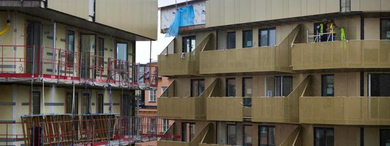 Fredrik Persson/TT: Mörka moln över bostadsmarknaden. Arkivbild.