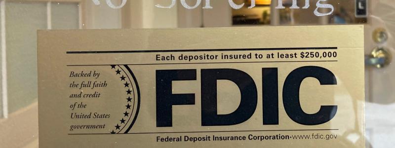 Peter Morgan/AP/TT: Bankövervakningsmyndigheten FDIC. Arkivbild.