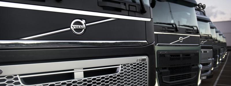 BJÖRN LARSSON ROSVALL / TT: Volvo går bra och gör en rejäl vinst under det första kvartalet. Arkivbild.