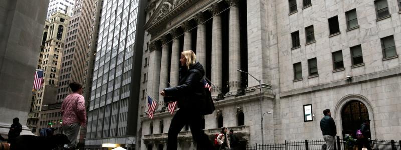 Peter Morgan: Det var lugnt på Wall Street på onsdagen. Arkivbild.
