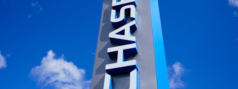 Matt Rourke/AP-TT: Aktien i JP Morgan Chase steg sedan storbanken tagit över merparten av kriskonkurrenten First Republic Bank. Arkivbild.