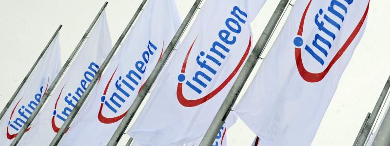 Uwe Lein/AP/TT: Infineon ser allt ljusare ut på framtiden. Arkivbild.