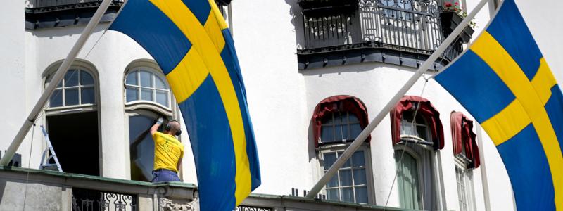 Janerik Henriksson/TT: Nya BNP-siffror har presenterats för svensk del. Arkivbild.