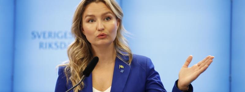 Caisa Rasmussen/TT: Energi- och näringsminister Ebba Busch (KD). Arkivbild.