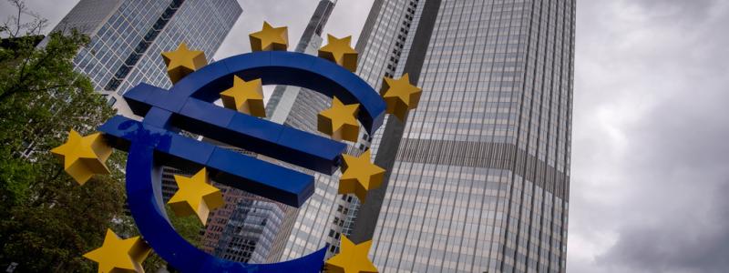 Michael Probst AP/TT: Pessimism i eurozonen. Arkivbild.