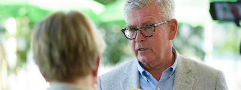 Henrik Gustafsson Nicander / TT: Ericssons vd Börje Ekholm. Arkivbild.