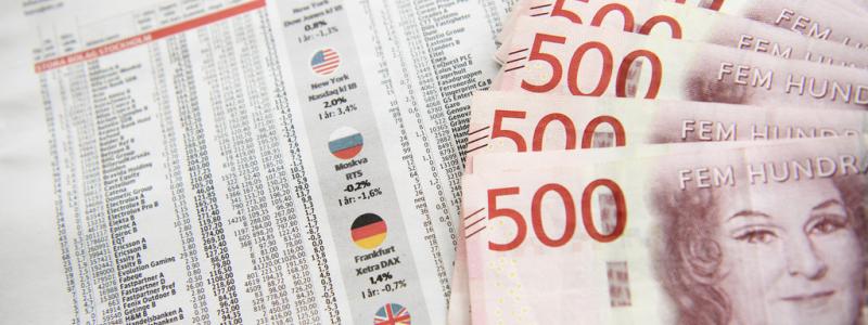 Henrik Montgomery/TT: Stockholmsbörsen handlas kring den lägsta indexnivån sedan slutet av mars. Arkivbild.