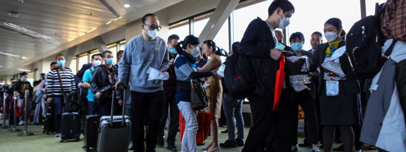 Gerard Carreon AP/TT: Ökat flygande bland kineser trycker upp efterfrågan på flygbränsle och riskerar att göra flygbiljetterna dyrare. Arkivbild