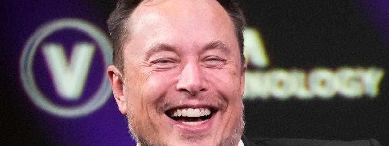 Michel Euler/AP/TT: Teslas ägare Elon Musk kunde glädjas åt tisdagens handel. Arkivbild.