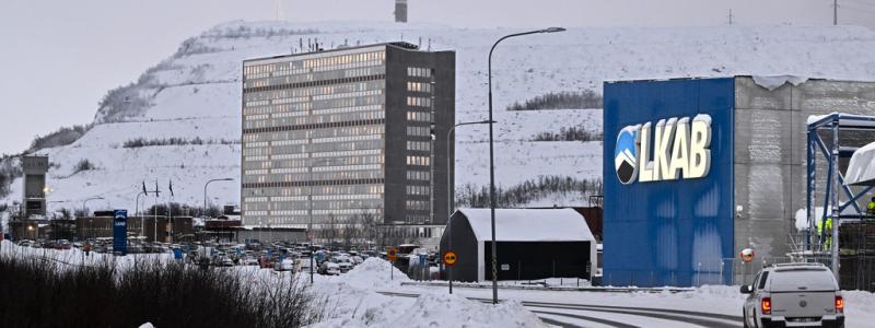 Jonas Ekströmer/TT: LKAB i Kiruna. Arkivbild.