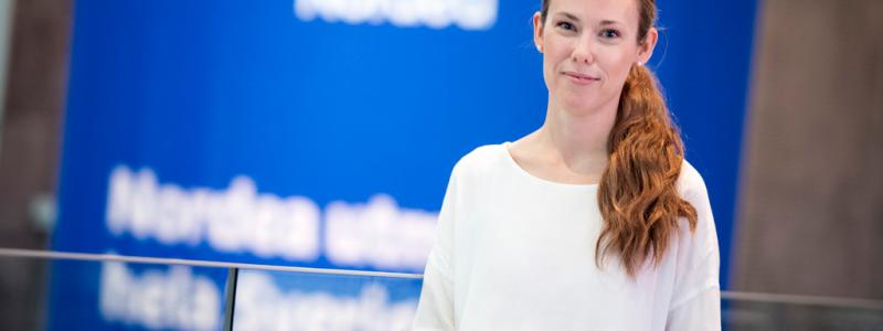 Pontus Lundahl/TT: Susanne Spector, chefsanalytiker på Nordea. Arkivbild.