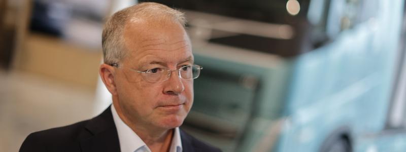 Adam Ihse/TT: Lastbilskoncernen Volvos vd Martin Lundstedt. Arkivbild.