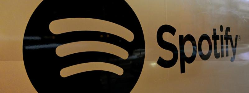 Janerik Henriksson/TT: Spotify – en av tisdagens vinnare på den amerikanska börsen, där indexrörelserna annars var små. Arkivbild.