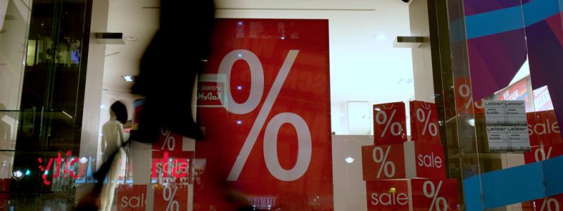 Michael Sohn AP/TT: Inflationen i Tyskland viker ned mot inflationsmålet. Arkivbild