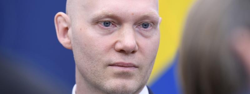 Samuel Steén/TT: Finansmarknadsminister Niklas Wykman (M). Arkivbild.