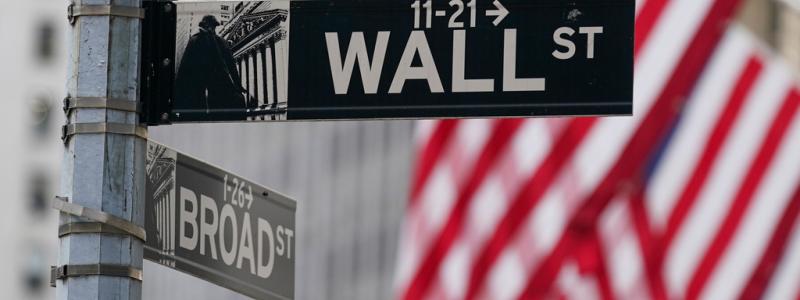Seth Wenig/AP/TT: Det var små kursrörelser på börsen i New York på måndagen. Arkivbild.