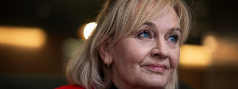 Judit Nilsson / SvD /TT: Carina Åkerström valdes till ordförande för drygt en vecka sedan. Arkivbild.