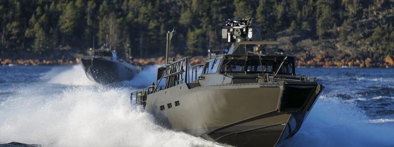 Båtarna bygger på Stridsbåt 90 HSM:s konstruktion. Foto: Saab