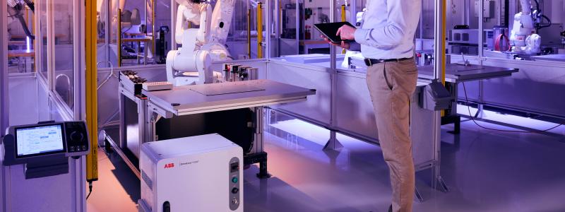 Plattformen ska öka produktiviteten och flexibiliteten för kunder genom snabbare, exaktare och mer autonom automation. Foto: ABB