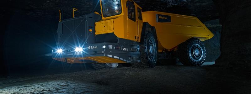 Epirocs Minetruck MT65 S är del av ordern från Hindustan Zinc Limited. Foto: Epiroc