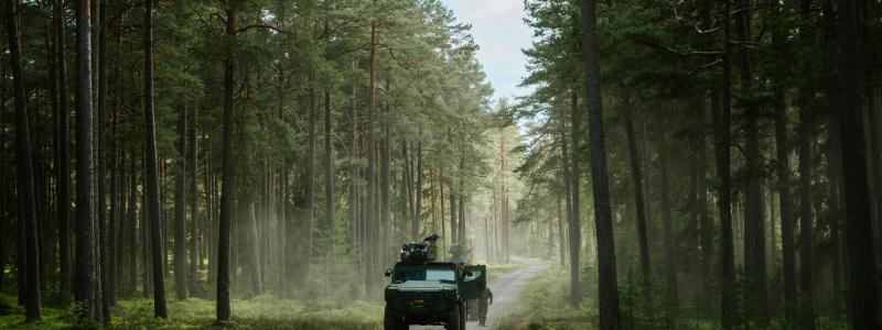 Saabs C-UAS är en modulär och mobil plattform utformad för att ”upptäcka och neutralisera lågflygande små till medelstora drönare”. Foto: Saab