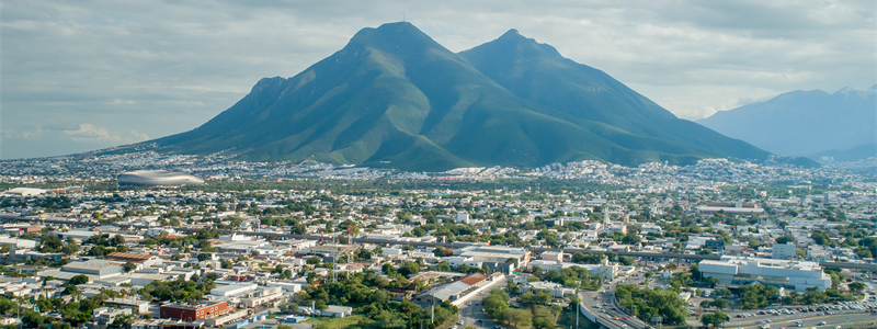 Staden Monterrey ligger i Mexiko, nära gränsen till USA Foto: Volvo