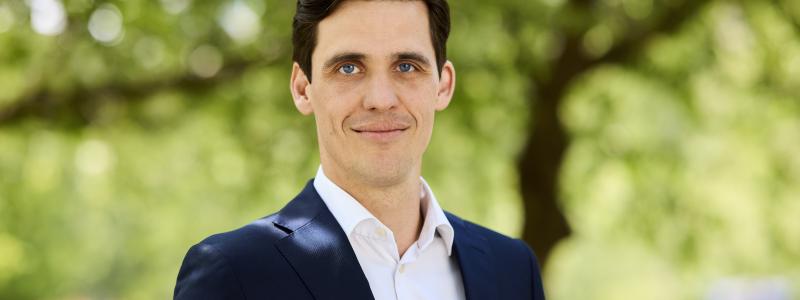 Kristian Ljungblad, public affairs-direktör på Jernkontoret. Foto: Pia Nordlander