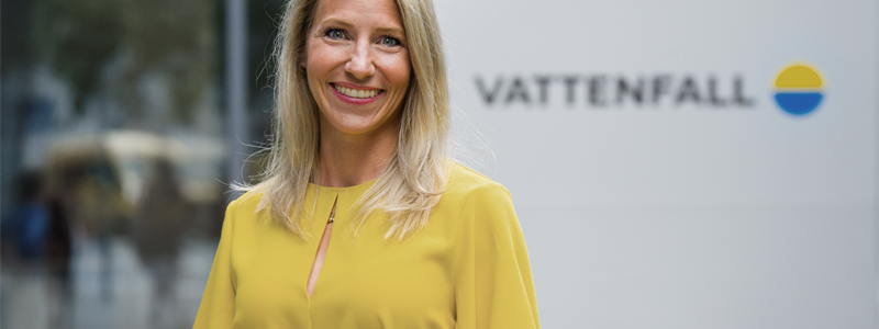Desirée Comstedt, projektansvarig för kärnkraft inom Vattenfall. Foto: Vattenfall