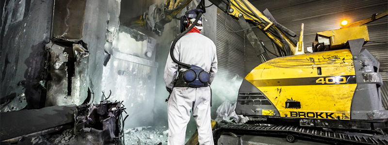 87% av R2:s rivningsmaterial får nytt liv efter framgångsrik nedmontering. Foto: Vattenfall