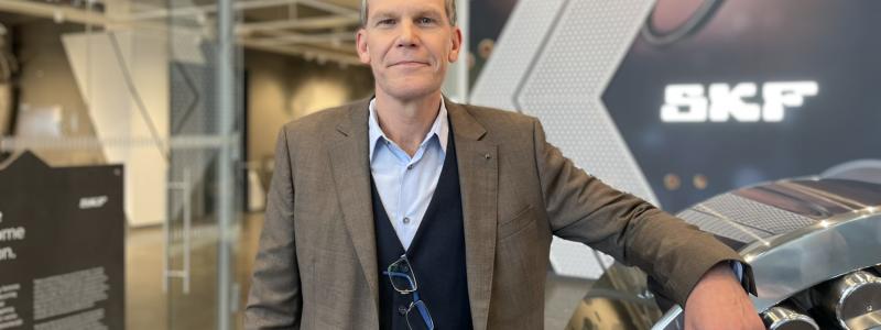 Lars Fäldt har utsetts till ny vd för SKF i Sverige. Foto: SKF