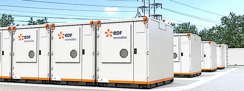 Teknologikoncernen Wärtsilä har tecknat en upprepad beställning med EDF Renewables UK för att leverera ett storskaligt energilagringssystem (BESS) på 57 megawatt/114 megawattimmar i Bramford, en by i östra England. Beställningen gjordes under första kvartalet 2023 och planeras att levereras under första kvartalet 2024. Detta blir Wärtsiläs sjätte projekt med EDF och kommer även att öka företagets energilagringsportfölj i Storbritannien till 1 gigawattimme. Bild: Wärtsilä