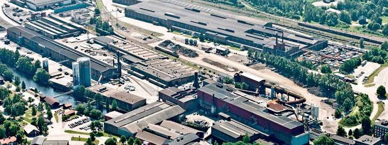 Smedjebackens stålverk. Foto: Ovako