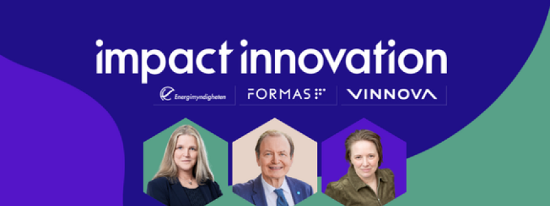 Katarina Nilsson, ansvarig för forskning och innovation på Svemin, Gert Nilson, teknisk direktör på Jernkontoret och Maria Swartling, programchef, Sustainable Steel Region. Foto: Jernkontoret