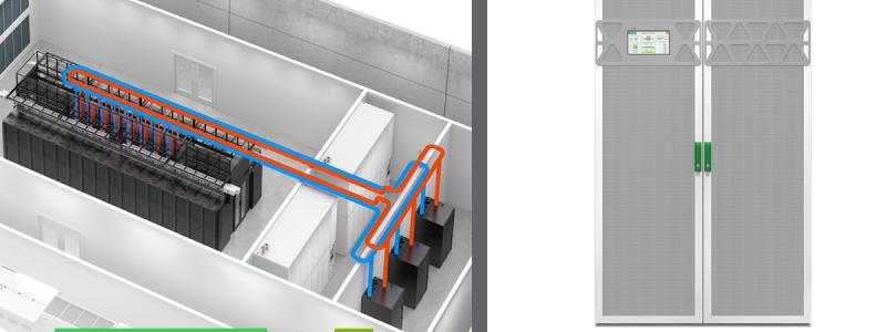 Referensdesignen för datacenter har tagits fram i samarbete med NVIDIA. Bild: Schneider Electric