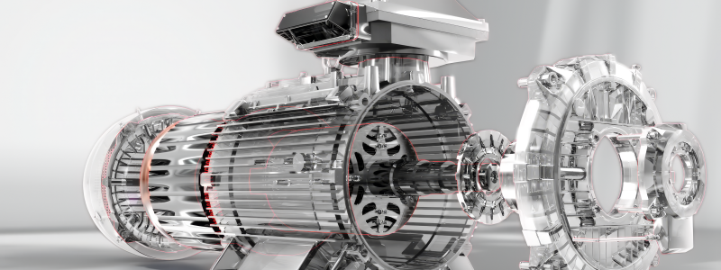 ABB-undersökningen fann för 91 procent av företagen spelar energieffektivitet en avgörande roll vid val av elmotor. Foto: ABB