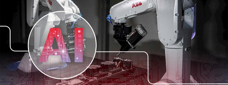 Startuppionjärerna har valts ut bland över 100 kandidater från hela världen, där man tittat på hur industrirobotar förstår, lär sig och anpassar sig efter komplexa tillverkningsmiljöer genom artificiell intelligens. Foto: ABB