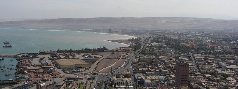 Arica är en hamnstad i Chile. Foto: Andyjavi/Wikimedia Commons
