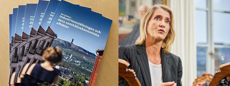 Annika Roos, vd på Jernkontoret. Bild: Jernkontoret