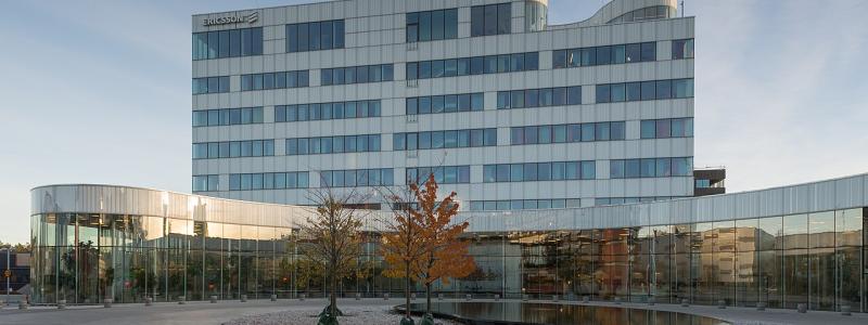 Ericssons huvudkontor i Kista. Foto: Arild Vågen/Wikimedia Commons