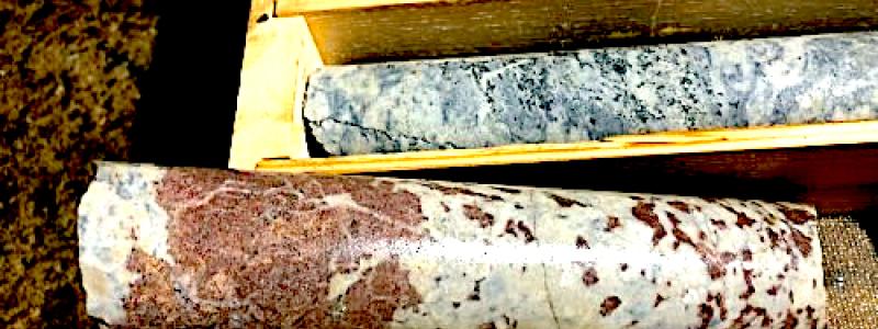 Färska fynd samlade. Foto: Rare Earths Norway (REN)