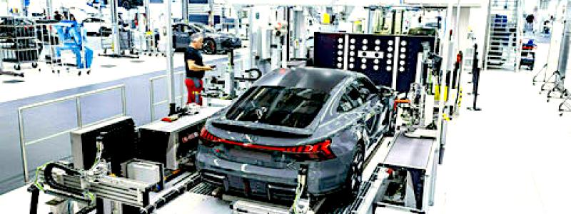 Audi-fabrik i Bryssel, Belgien. Foto: Audi