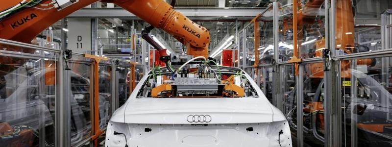 Biltillverkning i Tyskland. Foto: Audi AG
