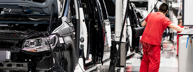 Europeiska bilindustrin har drabbats speciellt på grund av utomeuropeisk konkurrens. Foto: The European Automobile Manufacturers’ Association, or ACEA,
