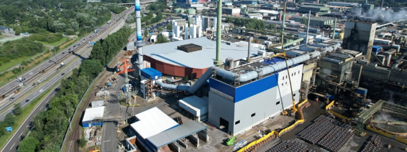 Aurubis anläggning i Hamburg, Tyskland. Foto: Aurubis.