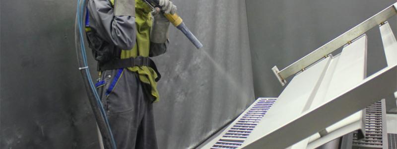 Blästring. Foto: Procoat Group