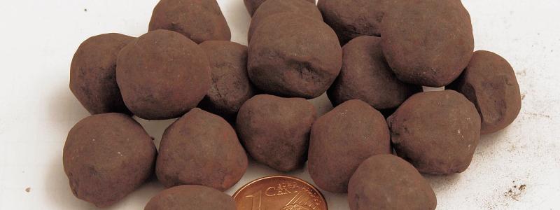 Järnmalmspellets. Foto: Bobo11/Wikimedia Commons